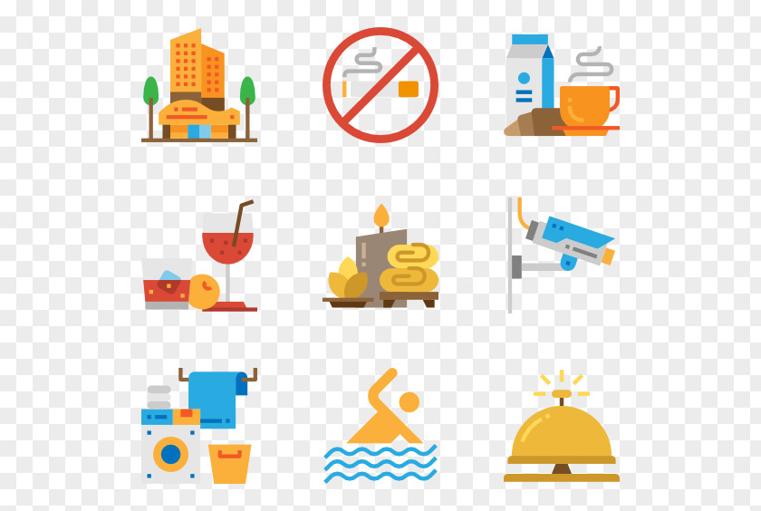 Hotel Services Clip Art PNG