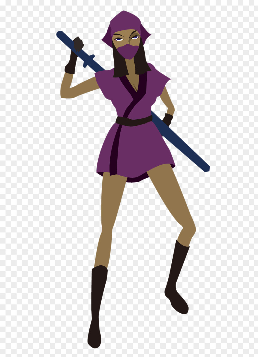 Ninja Cliparts Girls Woman Clip Art PNG