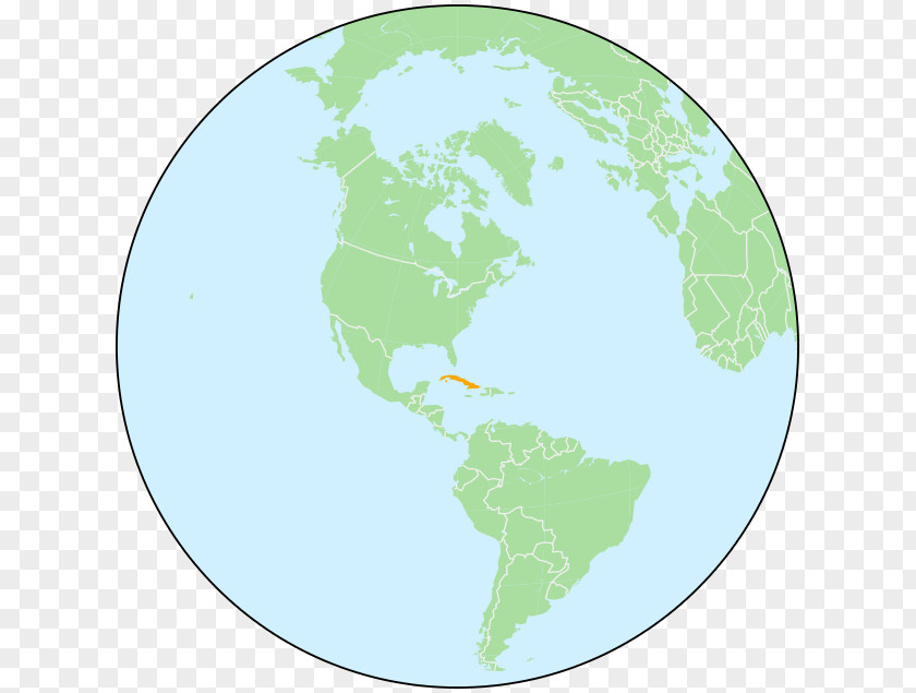 Cuba Globe Map Bahamas World Jamaica PNG