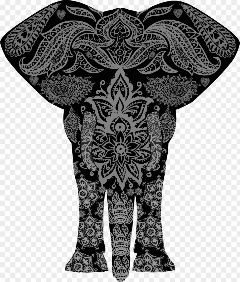 Elephant Motif Save The Elephants Clip Art PNG