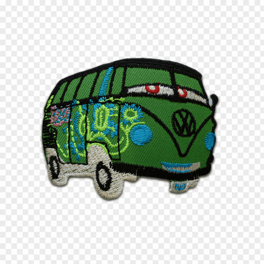 Hippie Car Bus Motor Vehicle Embroidered Patch PNG
