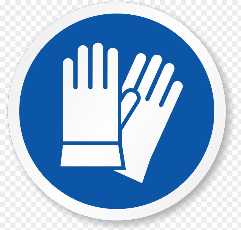 Mandatory Cliparts Safety Glove Personal Protective Equipment Sign Symbol PNG