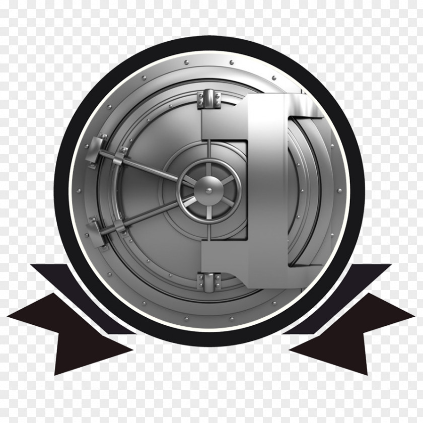 Safe Deposit Box Bank Vault Door PNG