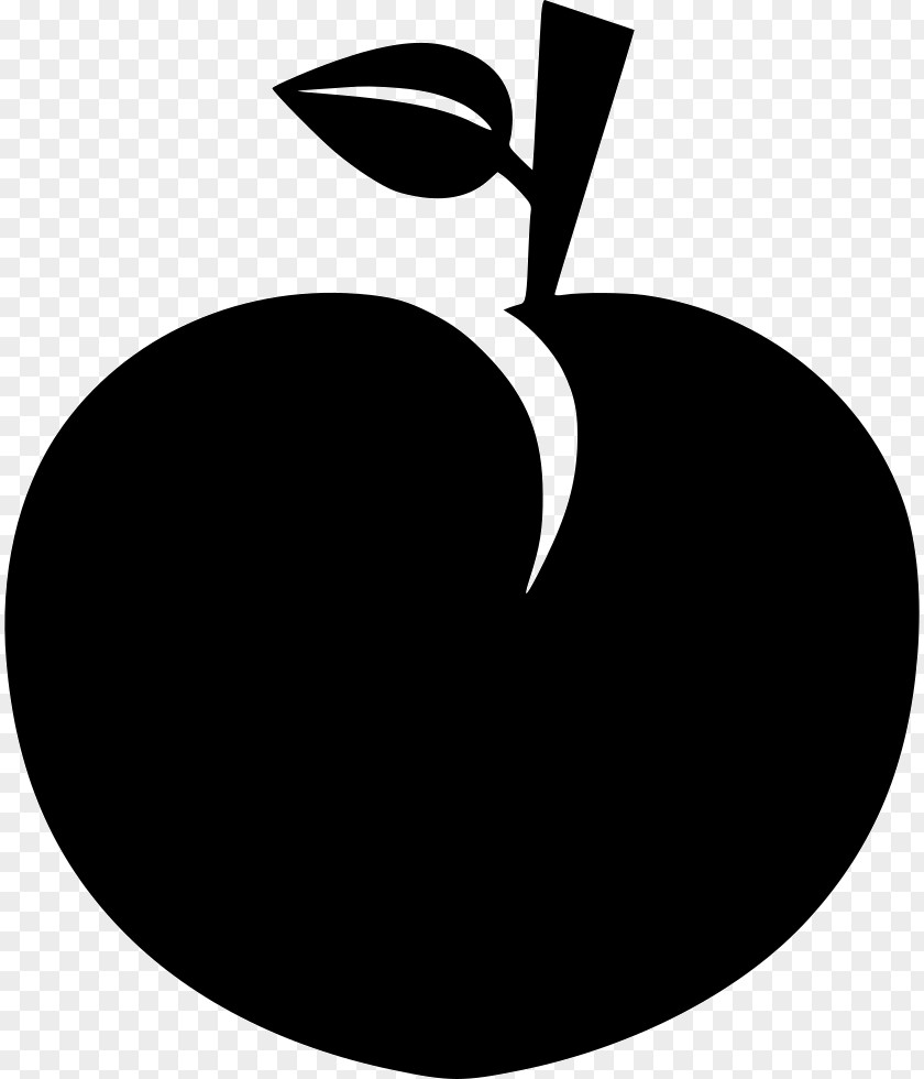 Silhouette Apple Clip Art PNG