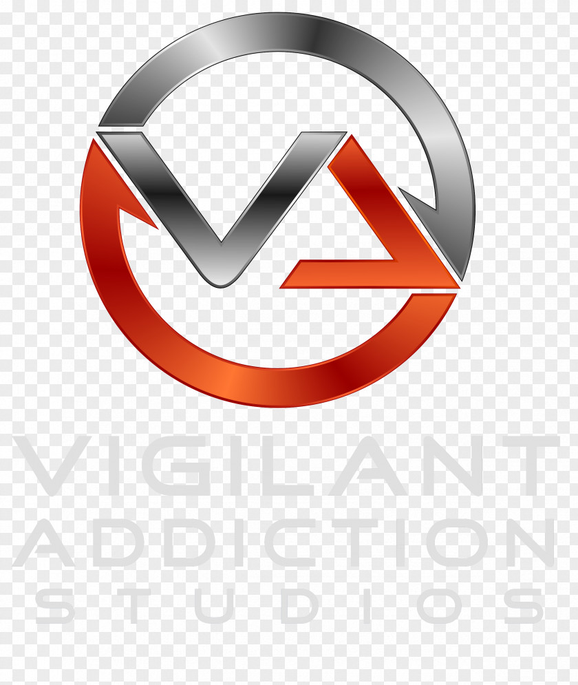 Text Bottom Image Game Vigilant Addiction Studios Symbol Logo Trademark PNG
