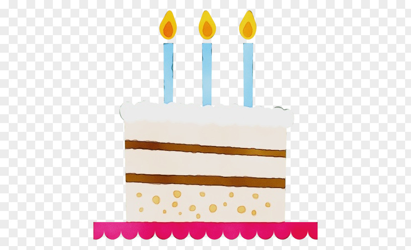 Birthday Cake Food Candle PNG