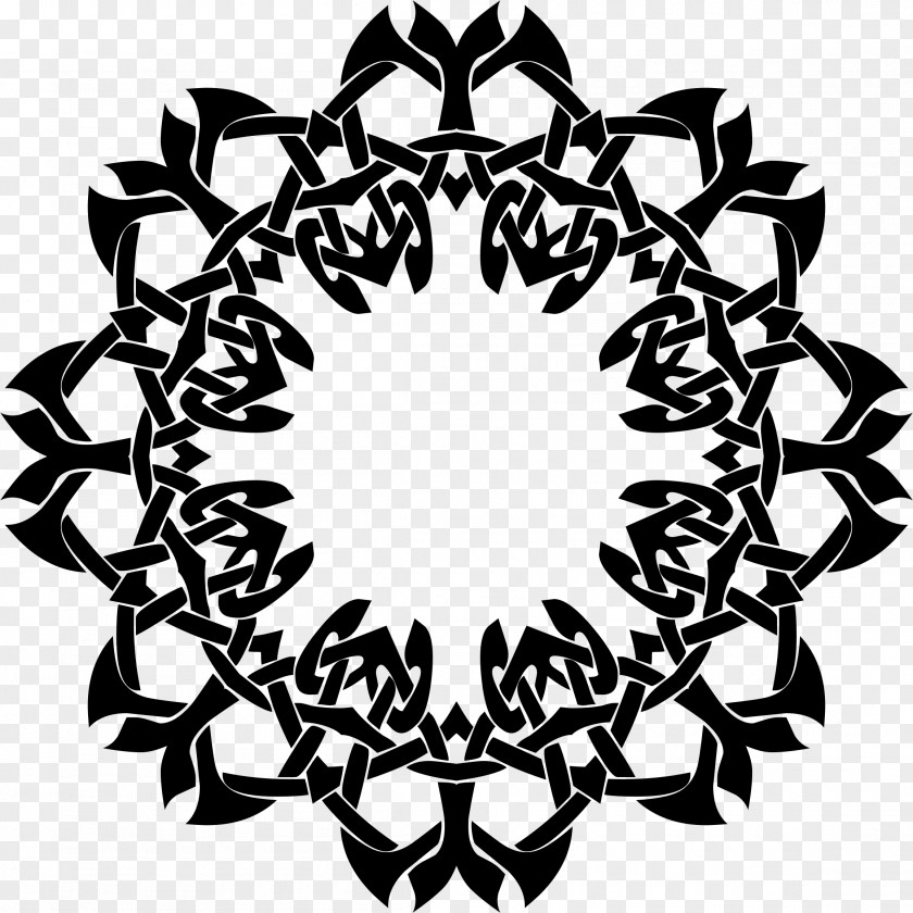 BUNGA Black And White Photography Ornament Clip Art PNG