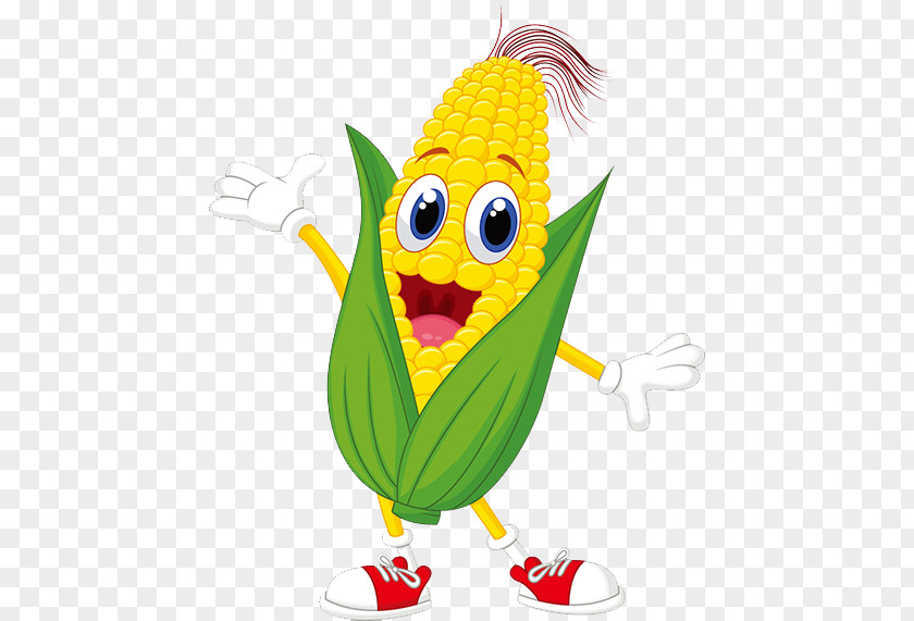Corn On The Cob Cartoon Maize Royalty-free PNG