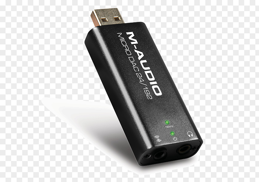 M Audio USB Flash Drives Micro DAC M-Audio Digital-to-analog Converter PNG