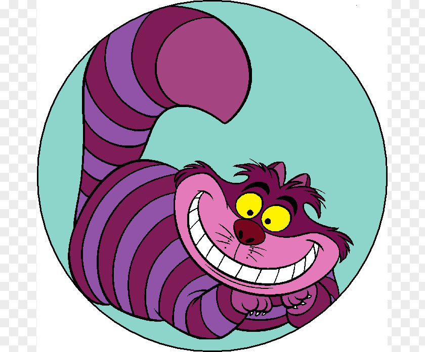 Purple Cartoon Cat Alice In Wonderland Alices Adventures Cheshire King Of Hearts White Rabbit PNG