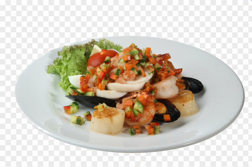 Salad Vegetarian Cuisine Food Dish Garnish PNG