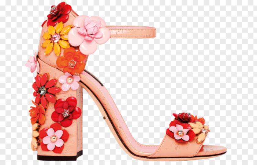 Sandal Cut Flowers High-heeled Shoe Floral Design PNG