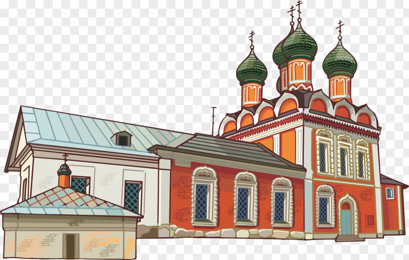 Castle Vysokopetrovsky Monastery Temple Clip Art PNG