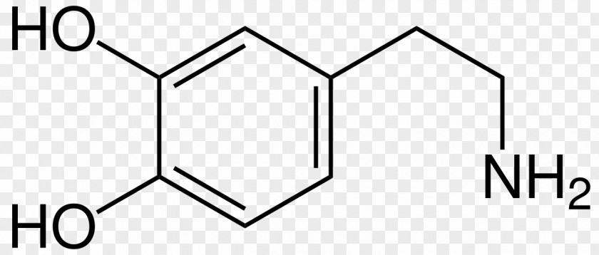 Dopamine Molecule Chemical Compound Formula Amino Acid Levodopa PNG