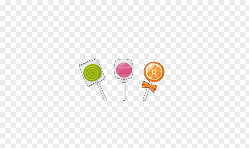 Flat Lollipops Lollipop Gummy Bear Candy PNG