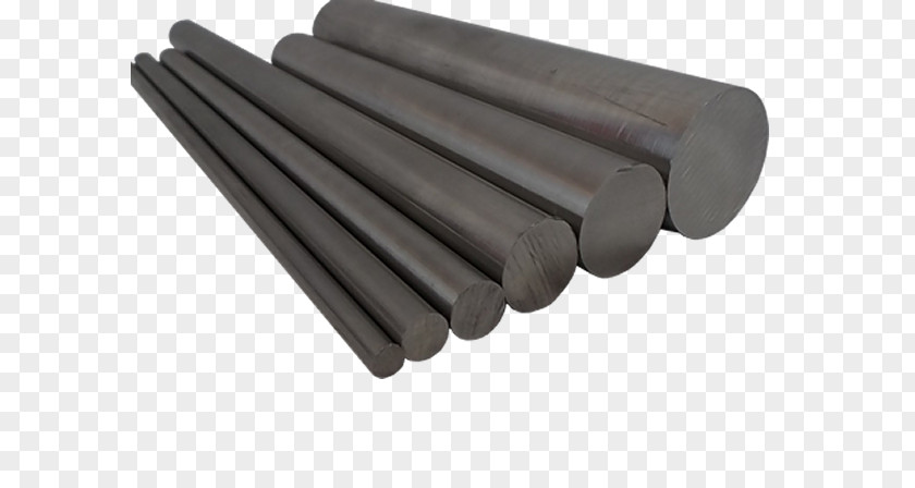 Round Bar Steel Cylinder Material Angle PNG
