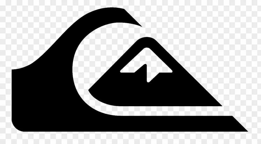 Surfing Quiksilver Logo Brand Sticker PNG