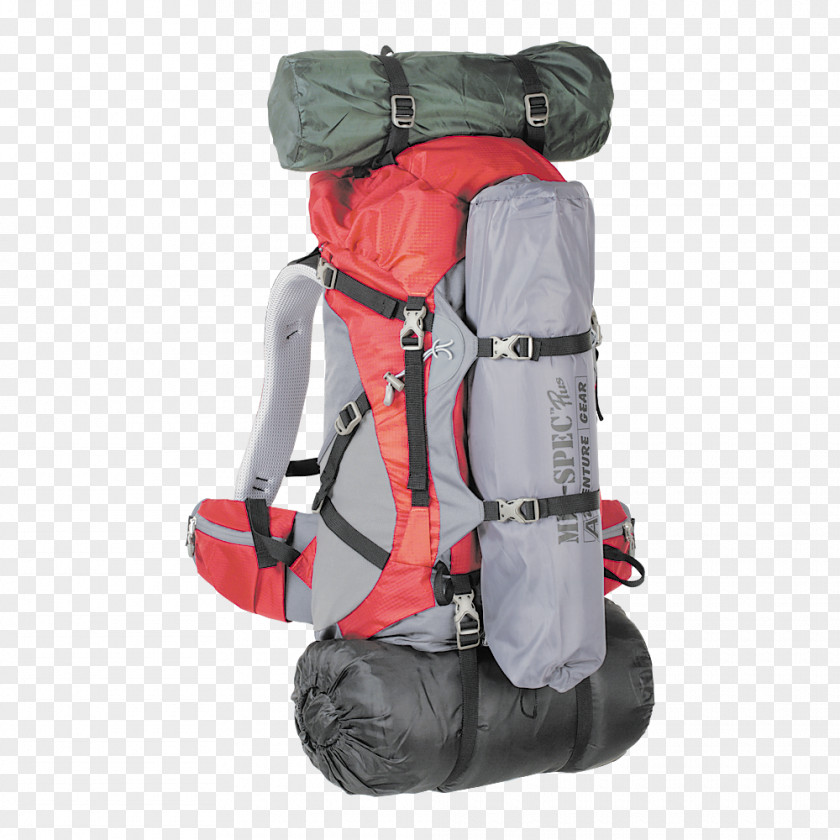 Backpack Hiking Equipment Camping Military Surplus PNG