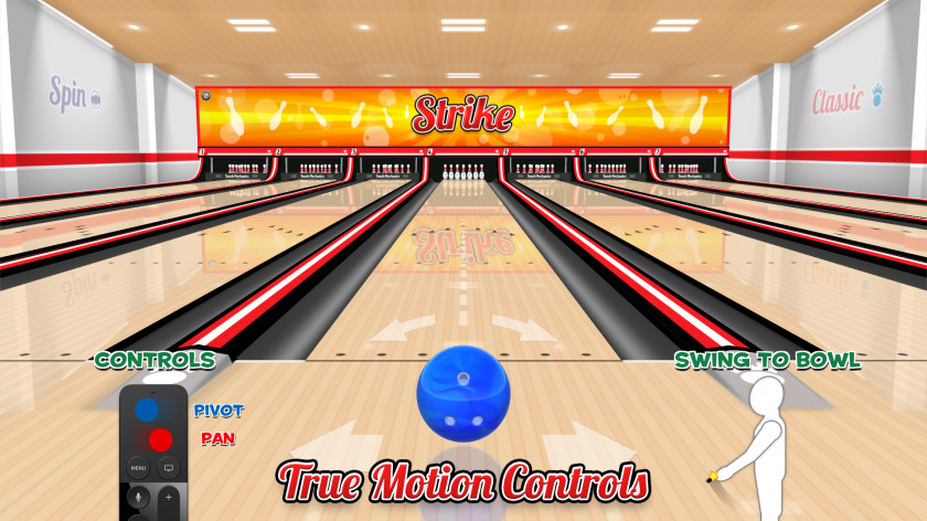 Bowling Strike! Ten Pin Ten-pin Game PNG