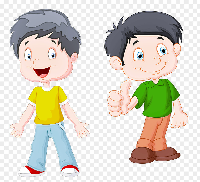 Gesture Fun Cartoon Animated Child Clip Art Male PNG