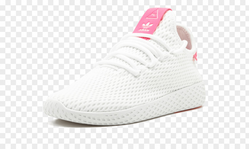 Adidas Sports Shoes White Pink PNG