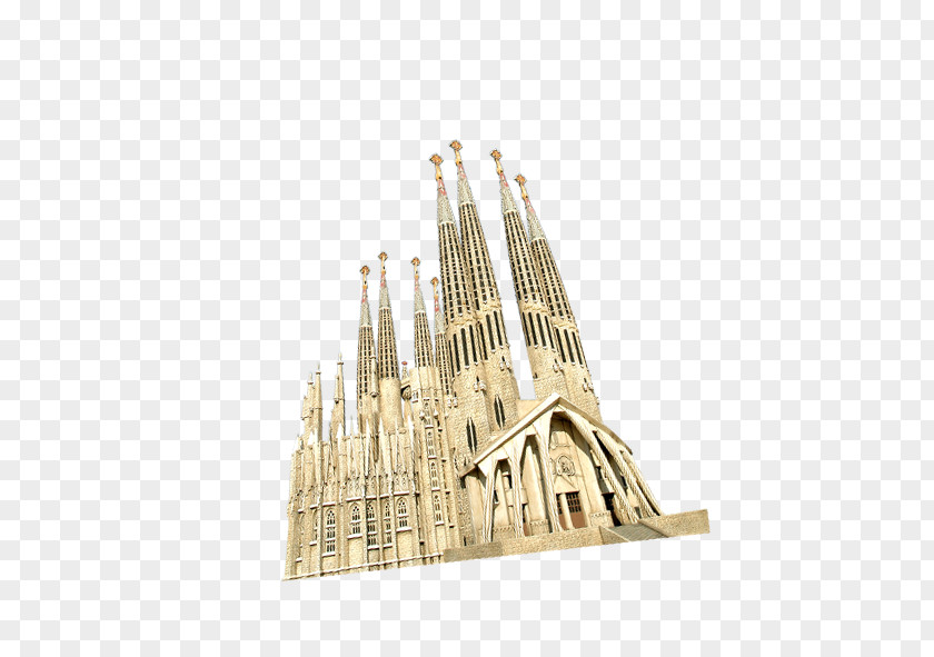 Building Sagrada Famxedlia Barcelona Cathedral Saint Basils PNG