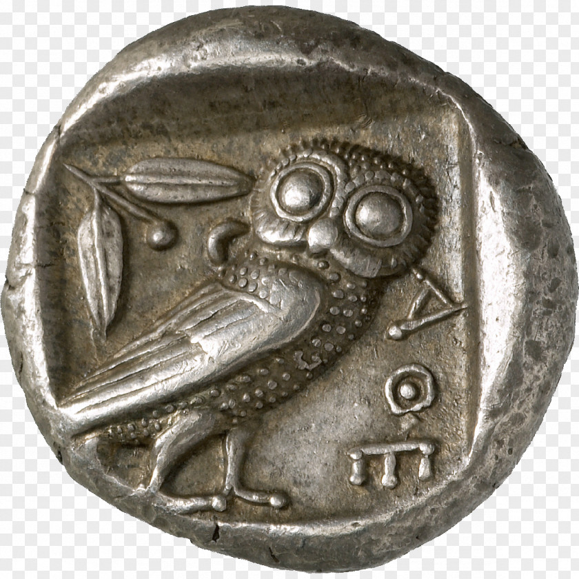 Coin Ancient Greek Coinage Tetradrachm Silver PNG