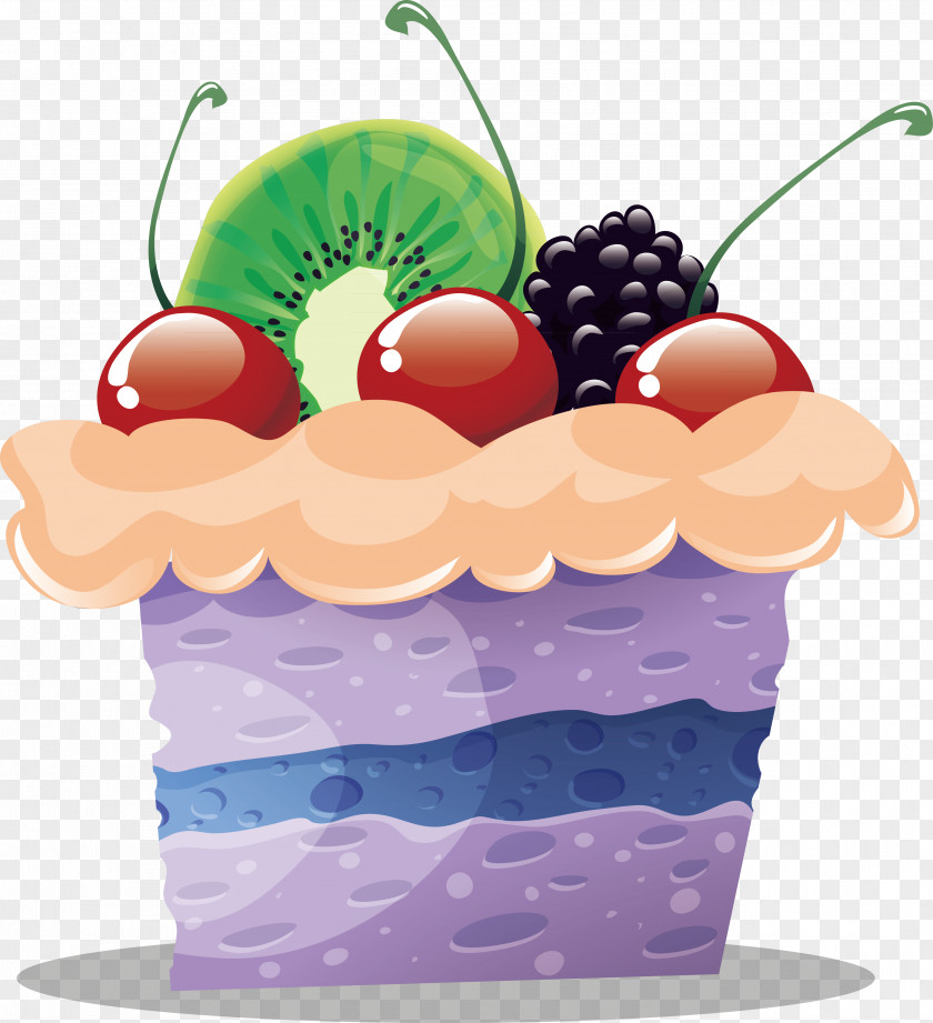 Grape Decoration Design Fruitcake PNG