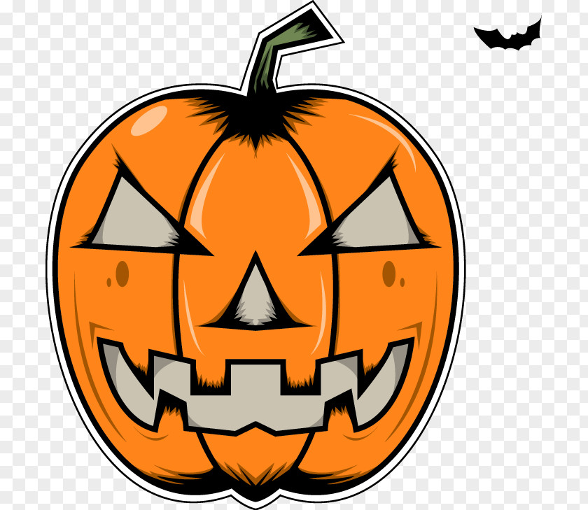 Halloween Monster Vector Material Sticker Toy Decal Child Pumpkin PNG