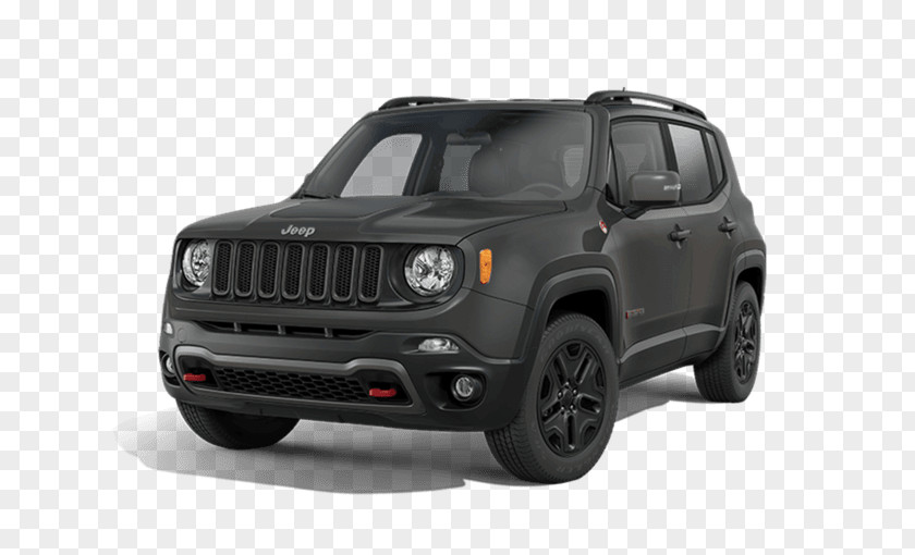 Jeep 2018 Renegade Trailhawk Chrysler Dodge Sport Utility Vehicle PNG