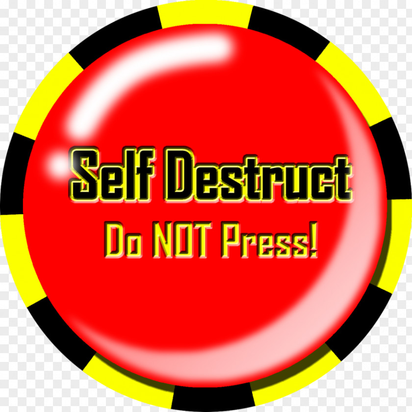 Point Like Button Self-destruct Self Destruct Countdown Clip Art PNG