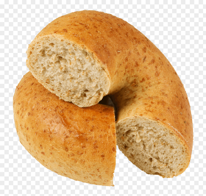 Bagel Rye Bread Pandesal Baguette Cheese Bun PNG