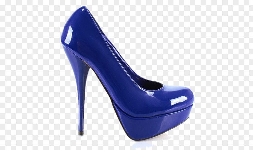 Design Cobalt Blue Heel PNG