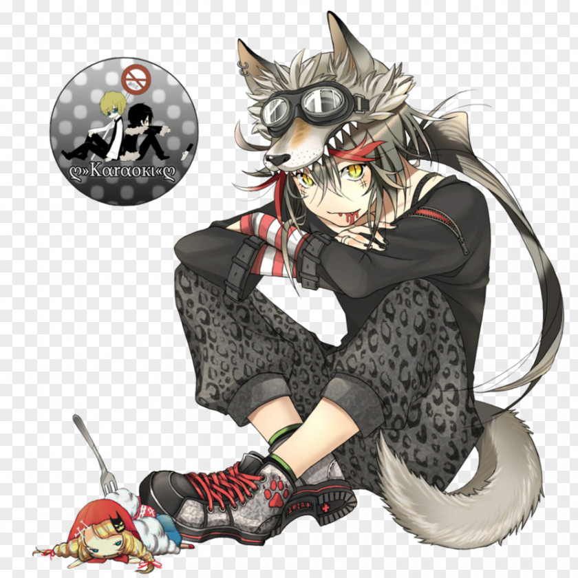 Little Red Riding Hood Big Bad Wolf Gray YouTube Animation PNG
