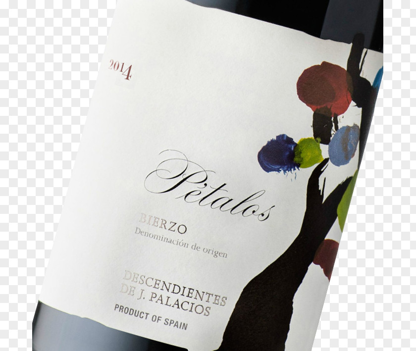 Petalos Rosas BODEGAS Descendientes De J.PALACIOS Brand Petal Wine Font PNG