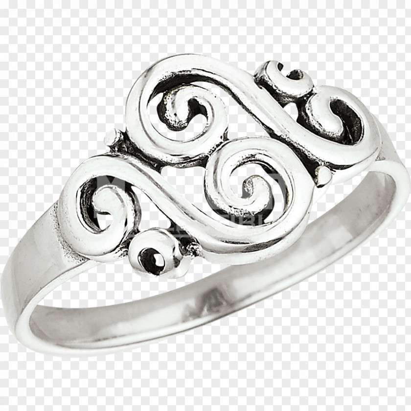 Ring Sterling Silver Body Jewellery PNG