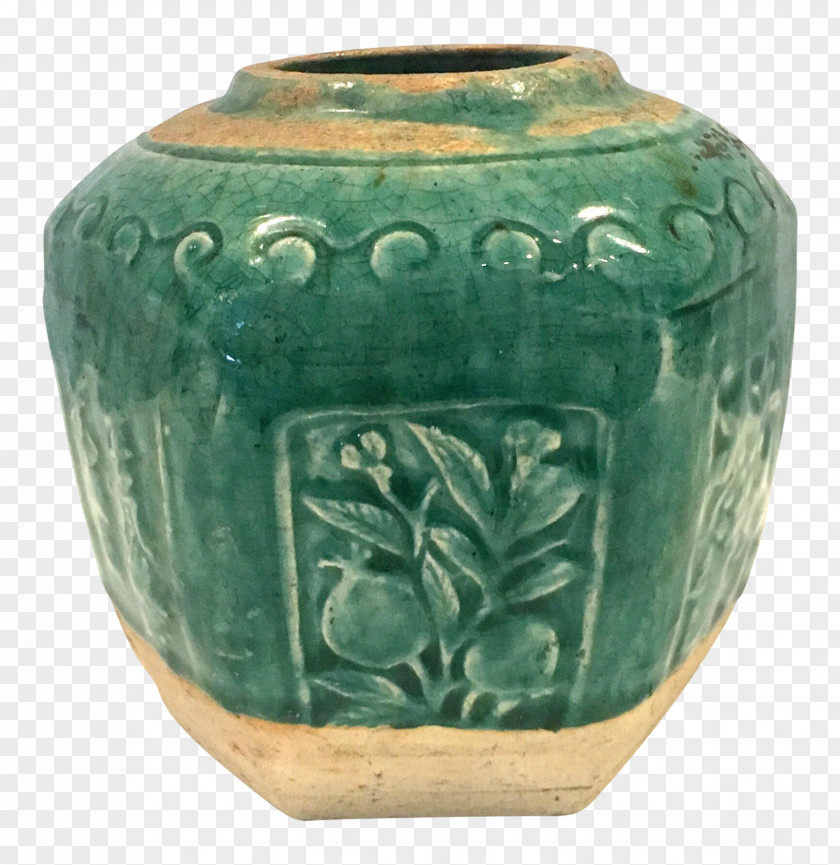 Vase Ceramic Pottery Stone Carving Urn PNG
