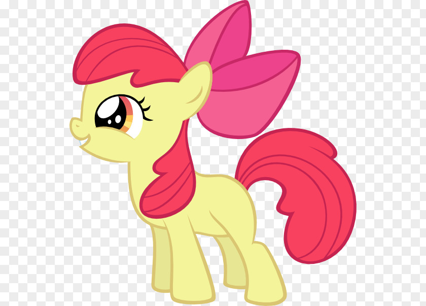 Apple Bloom Pony Horse Art Illustration PNG