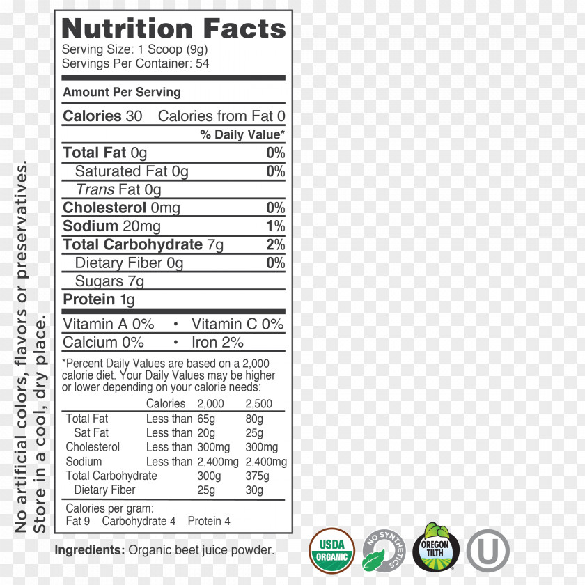 Beet Juice Organic Food Whole Document Serving Size PNG