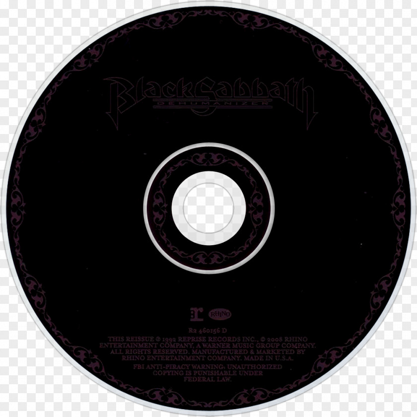 Black Sabbath Compact Disc Merit Badge Brand PNG