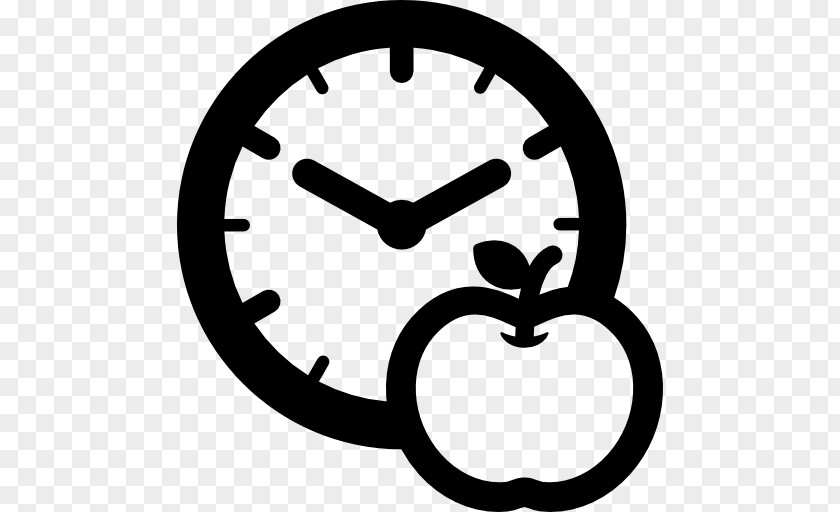 Break Clock Icon Design PNG