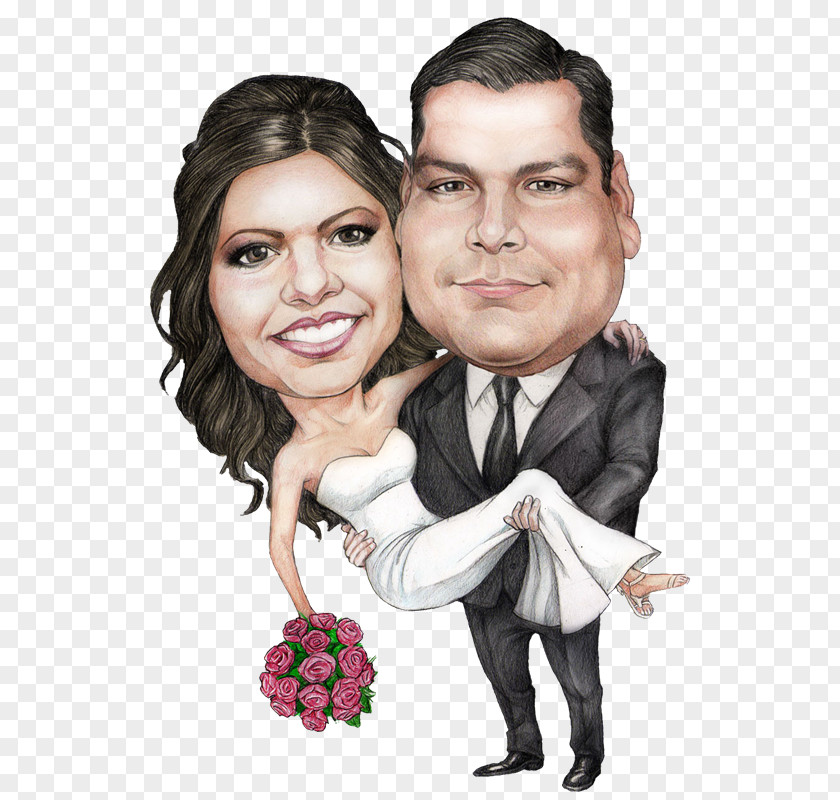 Matrimonio Caricature Portrait Drawing Come Le Hago Human Behavior PNG