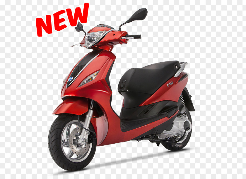 Scooter Piaggio Fly Motorcycle Vespa PNG
