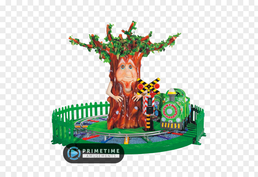 Train Enchanted Forest Amusement Park Kiddie Ride Arcade Game PNG