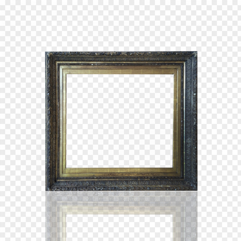 Antiquity Border Rectangle Square Picture Frames PNG