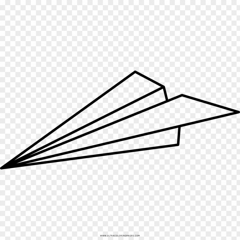 Avion De Papel Airplane Paper Plane Coloring Book Drawing PNG