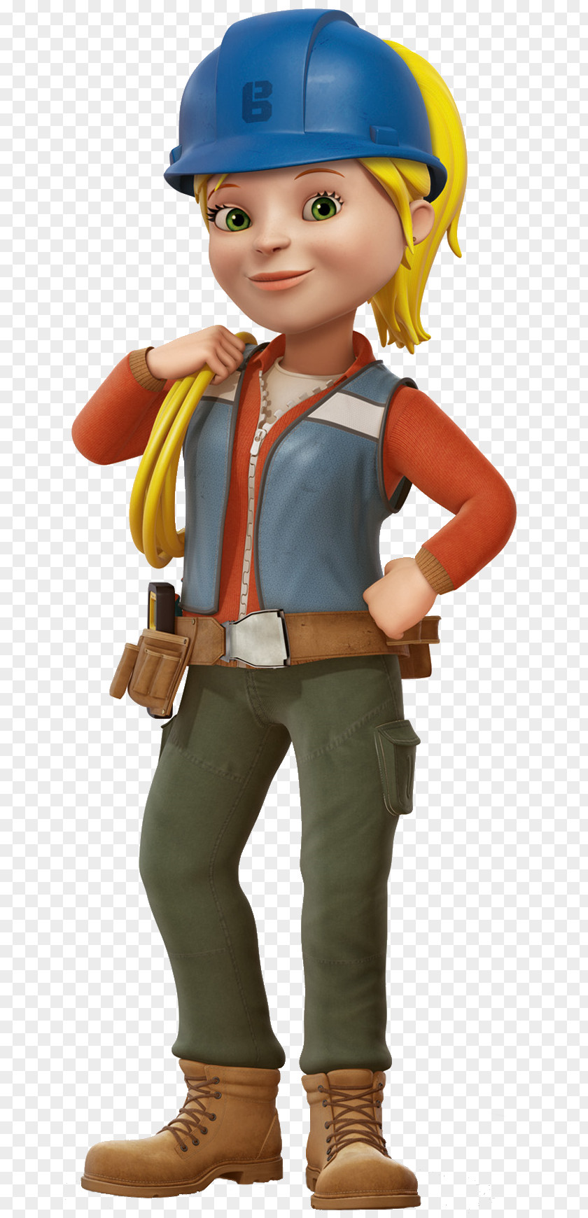 Builder Bob The Character Dizzy Cut PNG