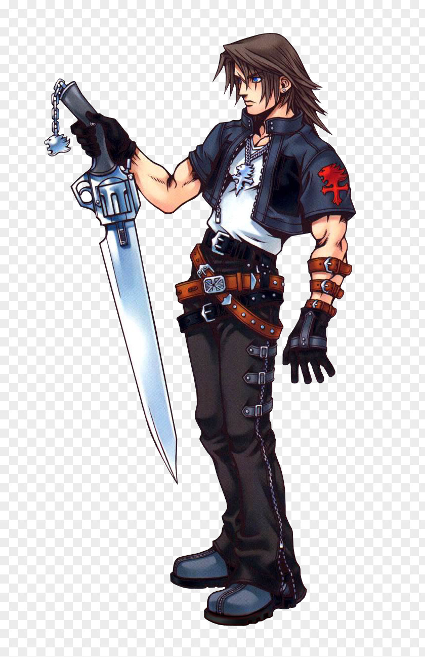 Tetsuya Naito Kingdom Hearts II Final Fantasy VIII Dissidia 012 PNG