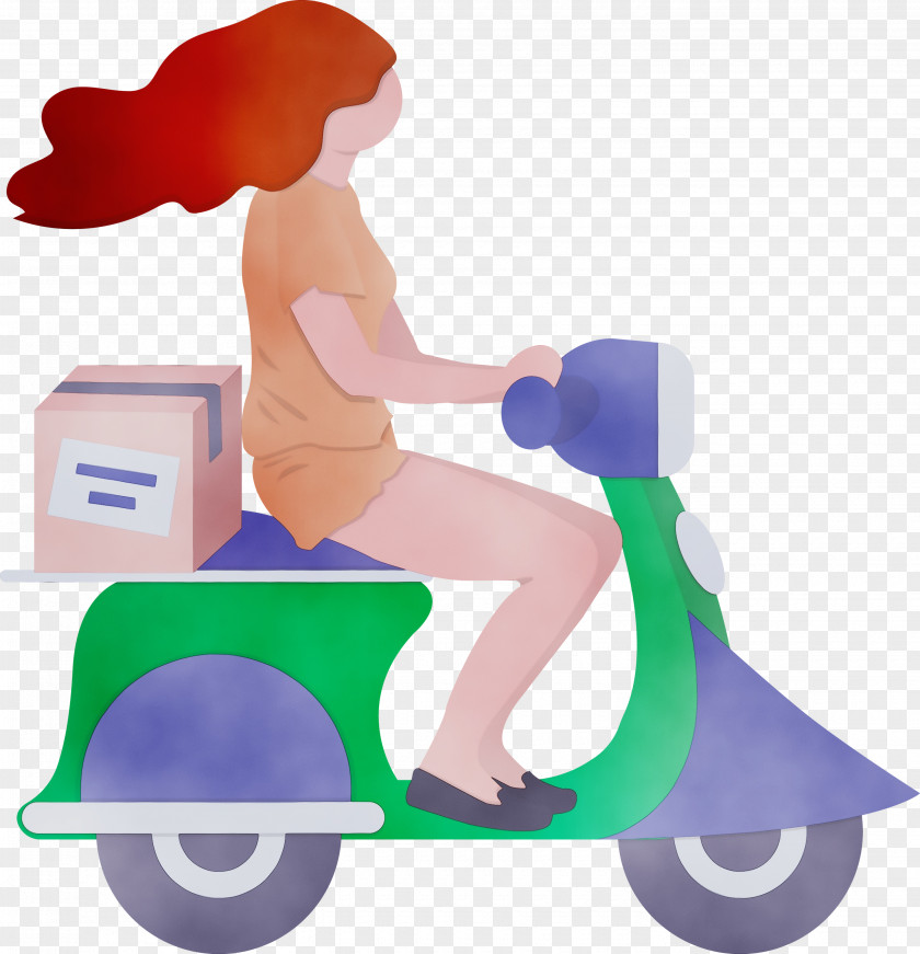 Vehicle Scooter Kick Vespa PNG