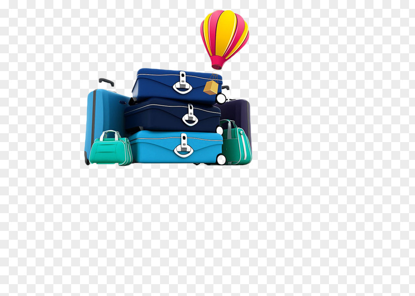 Blue Suitcase Products In Kind Baggage Clip Art PNG